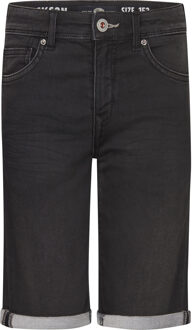 Petrol Industries Jongens Jackson Stretch Denim Short Valencia - Zwart - maat