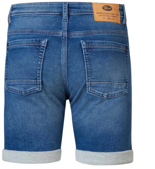Petrol Industries jongens korte broek Bleached denim - 164