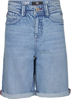 Petrol Industries Jongens Lenox Loose Fit Denim Short Papaya - Blauw - 6J / 116cm