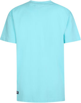 Petrol Industries Jongens Logo T-shirt Gran Turismo Drift - Blauw - maat 8J / 128cm