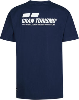 Petrol Industries Jongens Logo T-shirt Gran Turismo Overdrive - Blauw