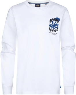 Petrol Industries jongens longsleeve Wit - 140