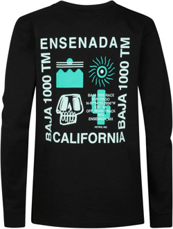 Petrol Industries jongens longsleeve Zwart - 128
