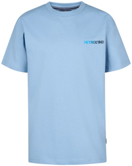 Petrol Industries jongens t-shirt Blauw - 152