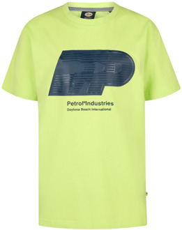 Petrol Industries jongens t-shirt Geel - 152