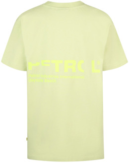 Petrol Industries jongens t-shirt Geel - 164