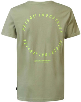 Petrol Industries jongens t-shirt Licht groen - 152
