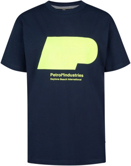 Petrol Industries jongens t-shirt Marine - 164
