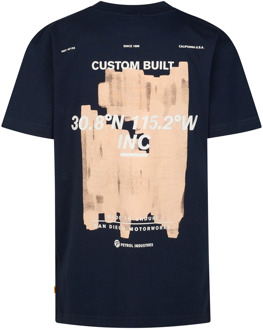 Petrol Industries jongens t-shirt Marine - 164