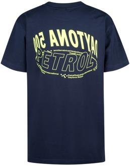 Petrol Industries jongens t-shirt Marine - 176
