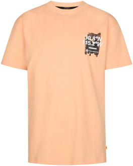 Petrol Industries jongens t-shirt Oranje - 140