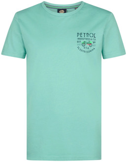 Petrol Industries jongens t-shirt Turquoise - 152