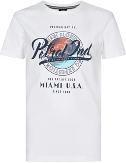 Petrol Industries jongens t-shirt Wit - 152