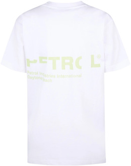Petrol Industries jongens t-shirt Wit - 176