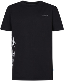 Petrol Industries jongens t-shirt Zwart - 128
