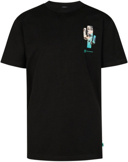 Petrol Industries jongens t-shirt Zwart - 152