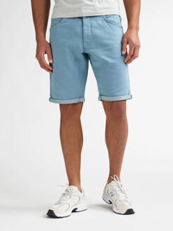 Petrol Industries Korte spijkerbroek m-ros-sho005 5195 marble blue Blauw - L