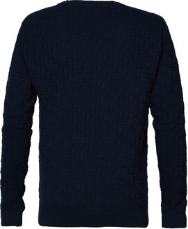 Petrol Industries Kwr232 navy - maat Blauw