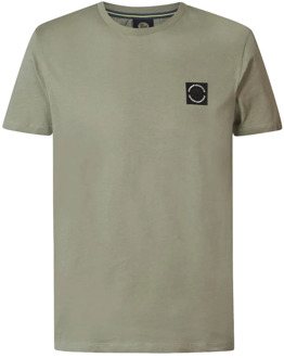 Petrol Industries Logo t-shirt shorebird Groen - XL