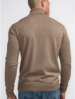Petrol Industries men knitwear collar basic m-ros-kwc260 7140 oak - maat XL Camel
