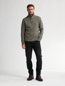 Petrol Industries Men knitwear collar dessin Groen - XL