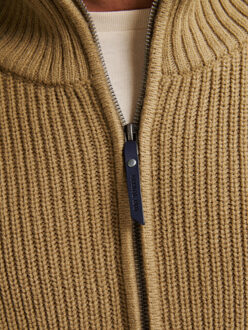 Petrol Industries men knitwear collar m-3050-kwc262 7146 tan Bruin