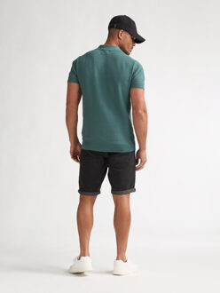 Petrol Industries Men knitwear polo oud - maat M Groen