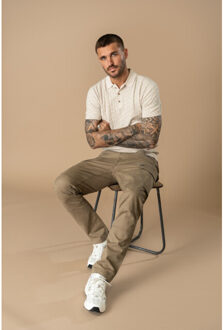 Petrol Industries Men knitwear polo zand Ecru - L