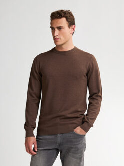 Petrol Industries Men knitwear round neck basic - Bruin - XXL