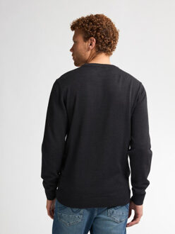 Petrol Industries Men knitwear round neck basic - - maat XXL Zwart