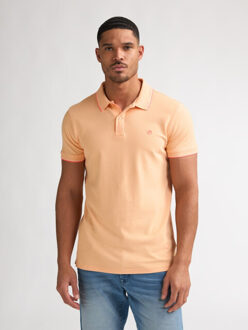 Petrol Industries men polo short sleeve m-ros-pol003 2125 tropical orange Oranje - L