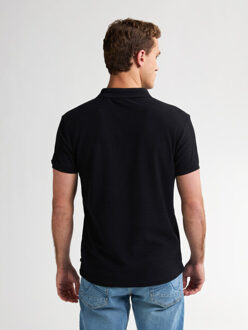 Petrol Industries Men polo short sleeve Zwart - XXXL