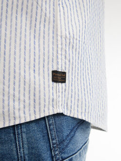 Petrol Industries Men shirt long sleeve aop - - maat XL Geel