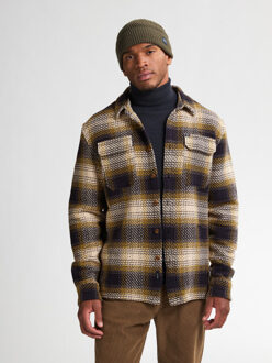 Petrol Industries men shirt long sleeve check m-3050-sil405 5092 royal Blauw - XL