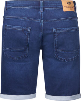 Petrol Industries Men shorts denim blue denim Donkerblauw