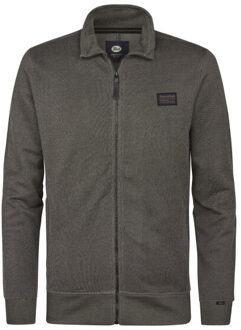 Petrol Industries Men sweater collar zip Grijs - XL