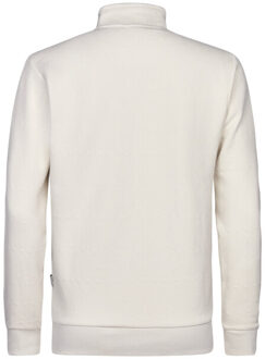 Petrol Industries men sweater collar zip m-1060-swc333 0112 seashell - maat M Ecru