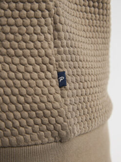 Petrol Industries men sweater collar zip m-3050-swc343 6174 mossy Veelkleurig - XXL