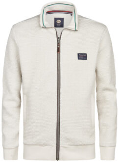 Petrol Industries Men sweater collar zip Wit - XL