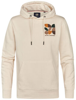 Petrol Industries Men sweater hooded print Wit - XL