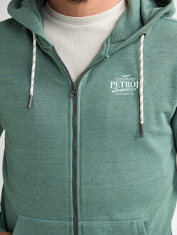 Petrol Industries Men sweater hooded zip Groen - XXXL