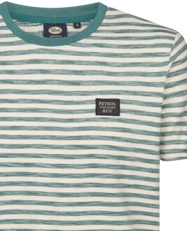 Petrol Industries Men t-shirt ss dessin Groen - XL