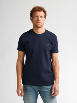 Petrol Industries Men t-shirt ss navy Blauw - L
