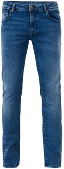 Petrol Industries Seaham heren slim-fit jeans 5867 blue faded Blauw - 28-34