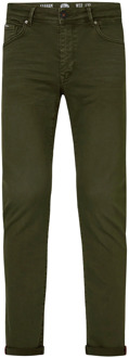 Petrol Industries Seaham heren slim-fit jeans 6088 army green Groen - 28-34