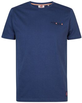 Petrol Industries T-shirt back print Blauw - XXL