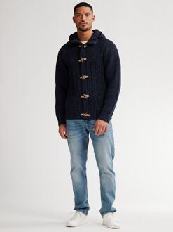 Petrol Kabelvest Anchorage Navy Donkerblauw - XL,XXL