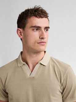 Petrol Piqué Polo Cayside Beige - L,M,XXL