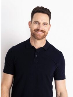 Petrol Polo Blue Blauw - XXL