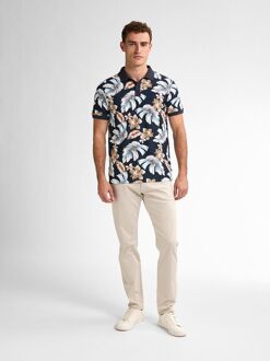 Petrol Polo Blueview Navy Blauw - M